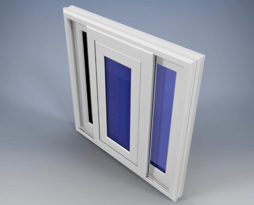 CGI of uPVC Safevent
