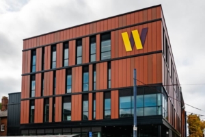 Wolverhampton Learning Quarter facade engineered by Britplas Facades