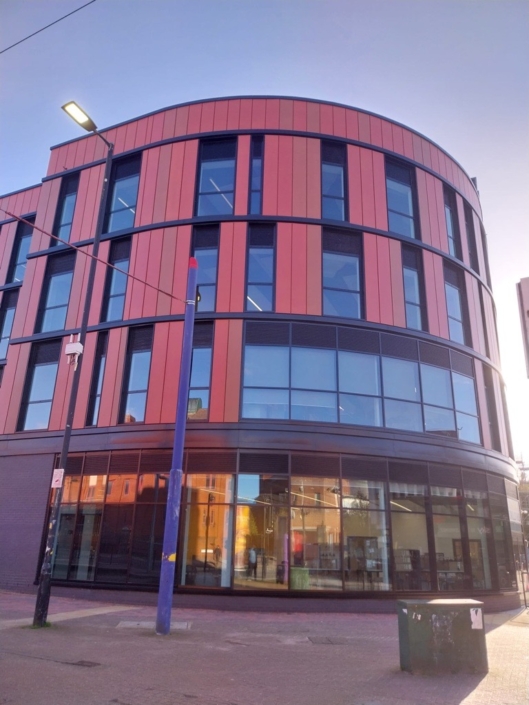 Britplas project Wolverhampton Learning Quarter
