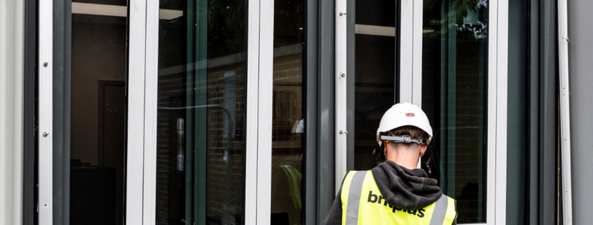 Close‑up of Safevent® secure window maintenance